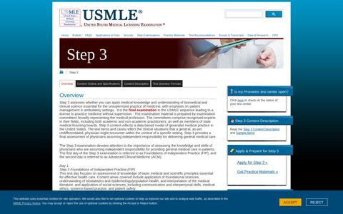 Step 3 - United States Medical Licensing Examination