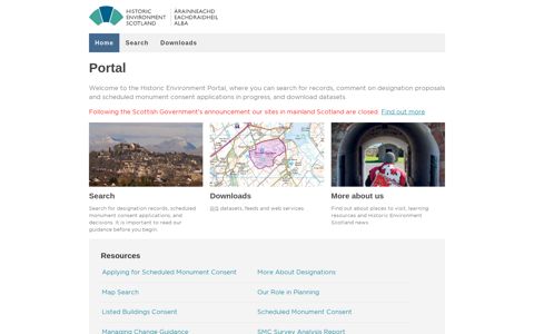 Historic Environment Scotland Portal