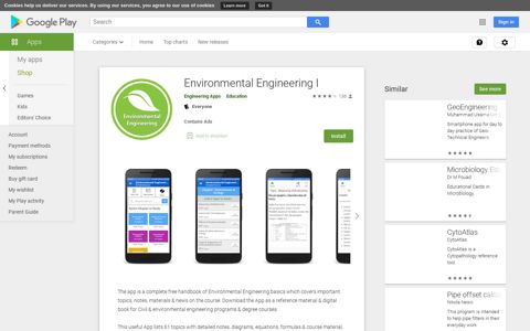 Environmental Engineering I - Apps on Google Play