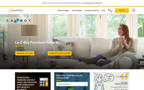 La-Z-Boy Furniture Galleries | Home Furnishings Financing ...