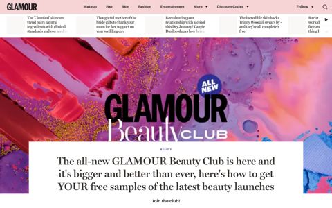 GLAMOUR Beauty Club: How To Sign Up And Receive Free ...
