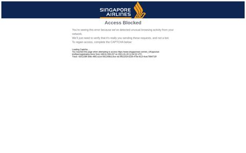 Registration form - Singapore Airlines
