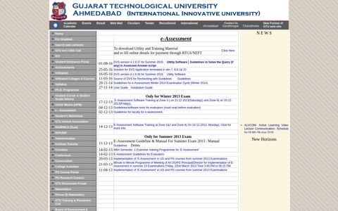 e - Assessment - Gujarat Technological University