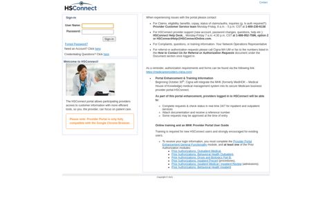 Provider Portal - HSConnect