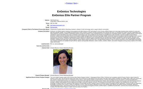 EnGenius Technologies EnGenius Elite Partner Program