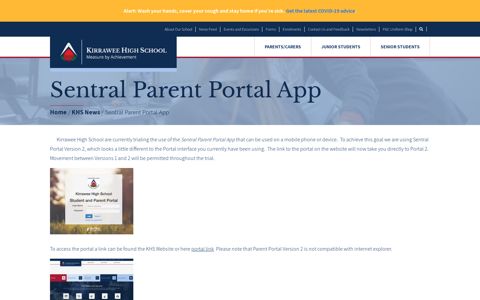 Sentral Parent Portal App - KHS