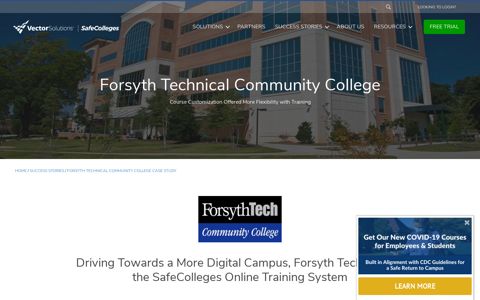 Forsyth Tech | Success Story | SafeColleges Training
