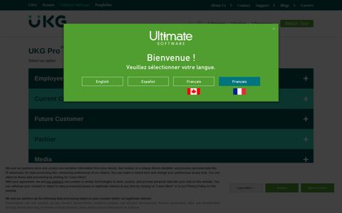 UltiPro Mobile App Support Page - Ultimate Software