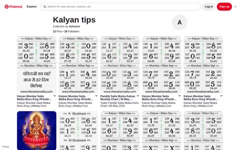 10+ Kalyan tips ideas in 2020 | kalyan tips, kalyan, satta matka ...