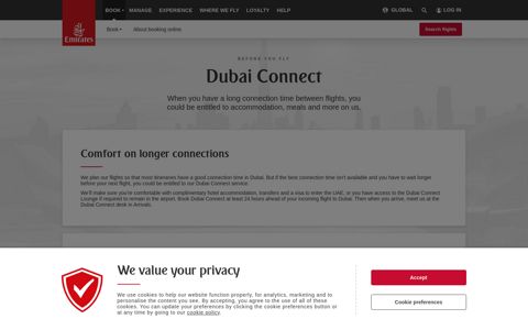 Emirates Dubai Connect | Dubai International Airport | Before ...