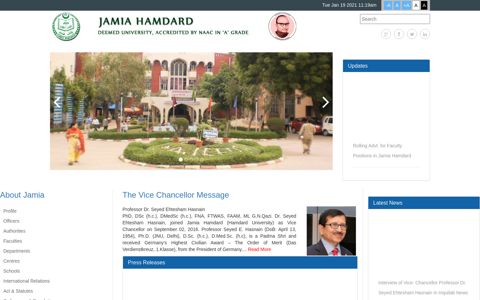 Jamia Hamdard Award