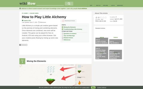 How to Play Little Alchemy: 8 Steps (with Pictures) - wikiHow