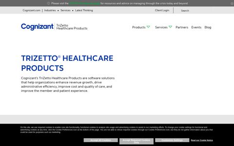 TriZetto Healthcare Administration Solutions | Cognizant