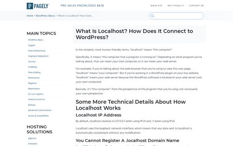 What Is Localhost? How Does It Connect to WordPress ...