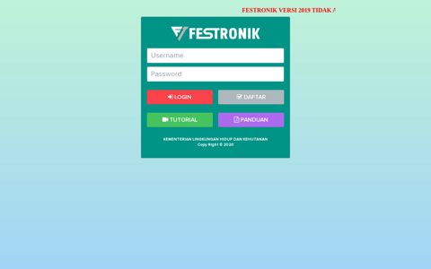 FESTRONIK - MANIFES ELEKTRONIK KLHK
