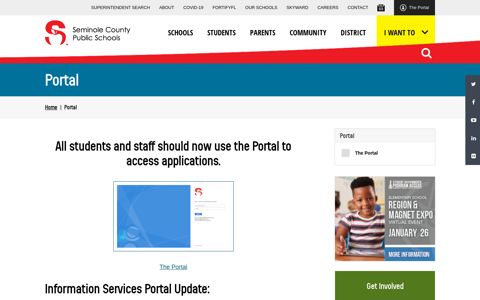 Portal | Seminole County Public Schools
