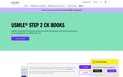 USMLE Step 2 CK Books | Kaplan Test Prep