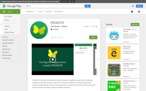 PRONOTE - Apps on Google Play