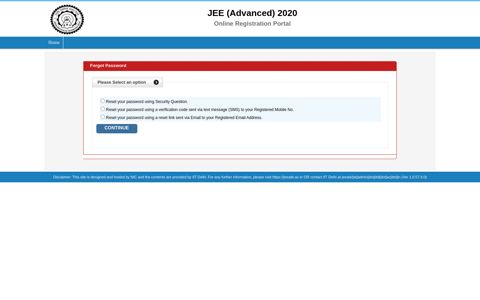 JEE (Advanced) 2020