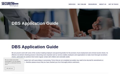 DBS Application Guide - Security Watchdog, part of Capita plc