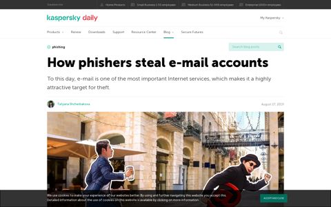 How e-mail accounts are hacked with phishing | Kaspersky ...