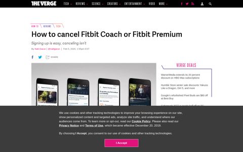 How to cancel Fitbit Coach or Fitbit Premium - The Verge