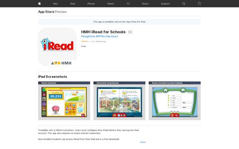 ‎HMH iRead for Schools on the App Store