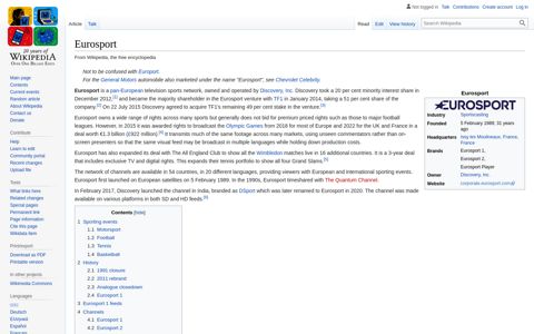 Eurosport - Wikipedia
