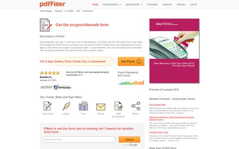 Eccproviderweb - Fill Online, Printable, Fillable, Blank | PDFfiller