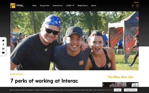 7 perks of working at Interac - Interac Reports