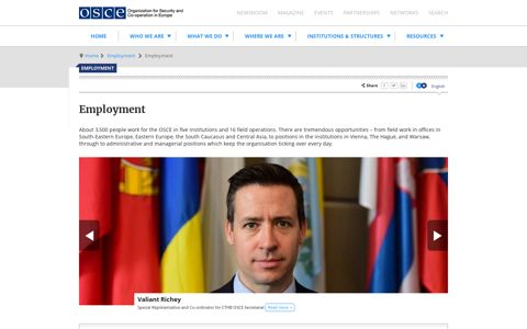 Employment | OSCE Employment