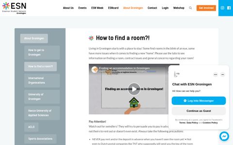 How to find a room?! | ESN Groningen