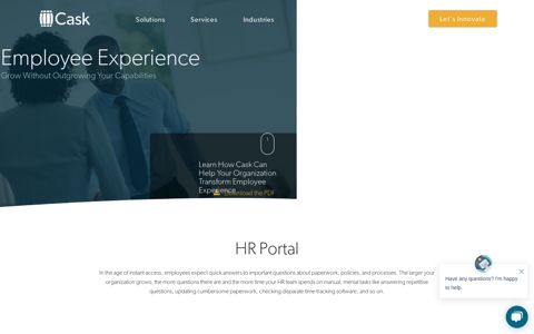 Human Resource Portal | Cask