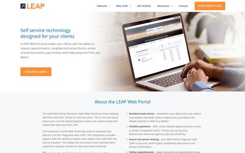 Web Portal - Leap