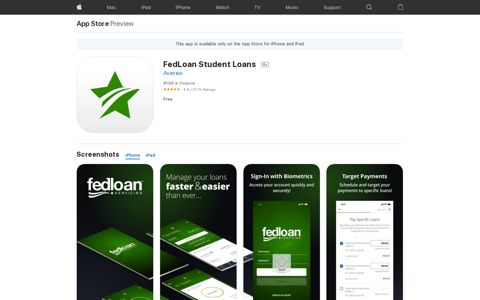 ‎FedLoan Student Loans on the App Store