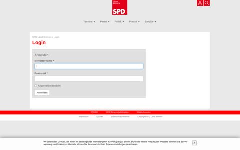 Login - SPD Bremen