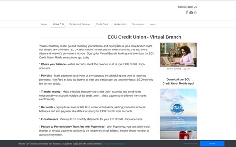 Online Banking - ECU Credit Union