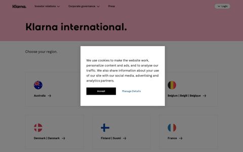 Klarna International | Safe & easy-to-use payment solutions