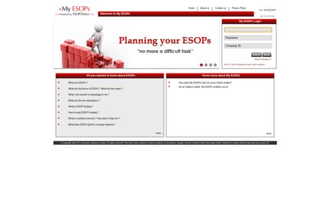 My ESOPs Login - ESOP Direct