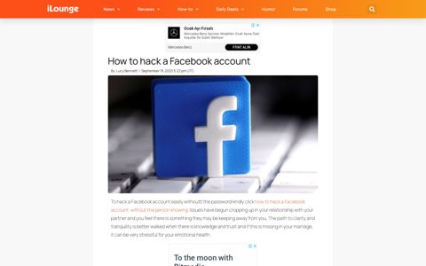 How to hack a Facebook account - iLounge