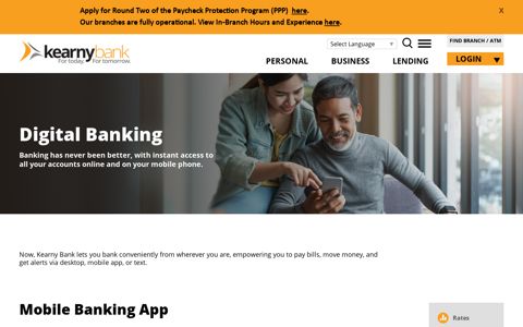 Digital Banking | Online Personal Banking | Kearny Bank