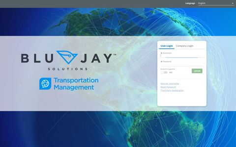 Transportation Management - User Login
