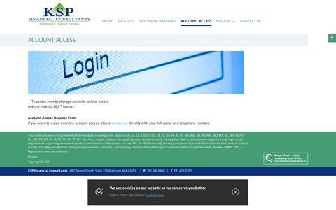 Account Access - KSP Financial