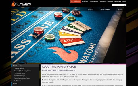 Fire Keeper's Club | Potawatomi Hotel & Casino, Milwaukee ...