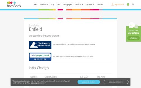 Landlord Application Fees for Enfield - Barnfields