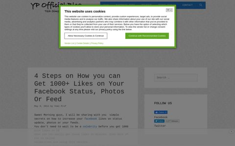 4 Steps on How you can Get 1000+ Likes on Your Facebook ...