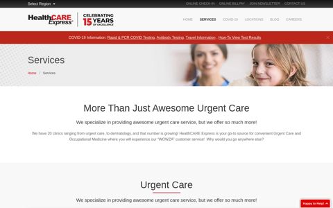 Services - HealthCARE Express