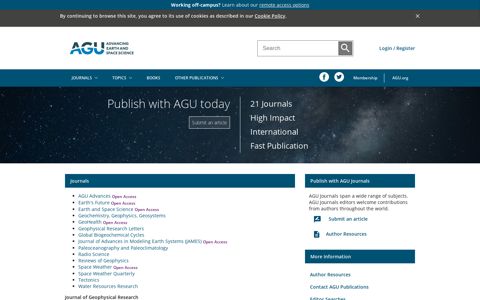 AGU Publications - Wiley Online Library