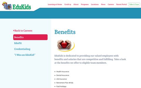 Benefits - EduKids