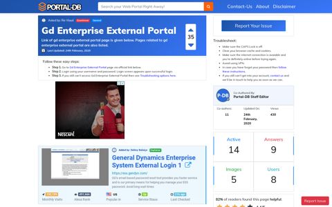 Gd Enterprise External Portal
